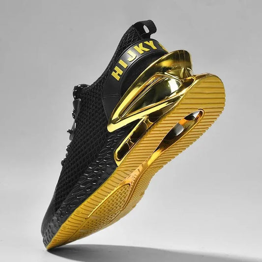 Men's Breathable Running Sneakers - Casual Athletic Trainer Shoes