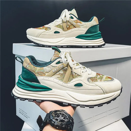 Colorful Casual Outdoor Sneakers - Versatile Fashion Shoes for Men & Women